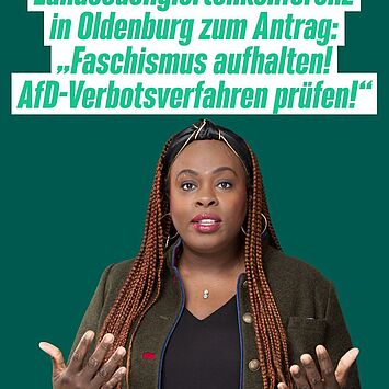 Meine Rede auf der Landesdeligiertenkonferenz in Oldenburg zum Antrag: „Faschismus aufhalten! AfD-Verbotsverfahren...